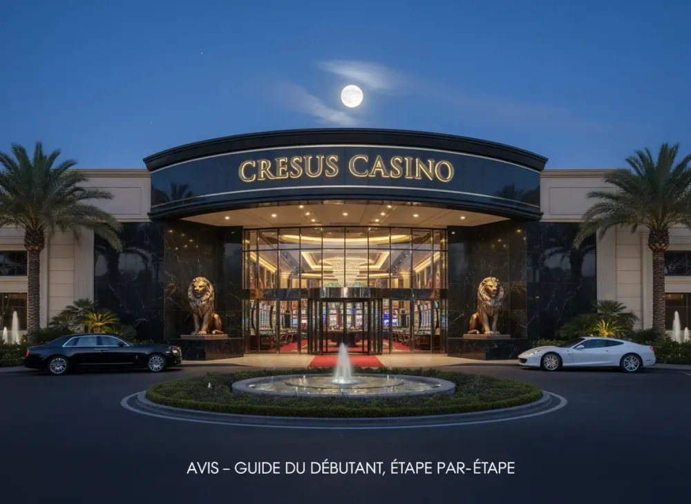Cresus Casino avis – guide du débutant, étape par étape